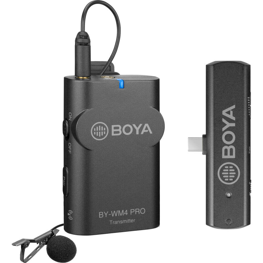 ไมโครโฟนไร้สาย BOYA MICROPHONE BOYA BY-WM4 PRO K5